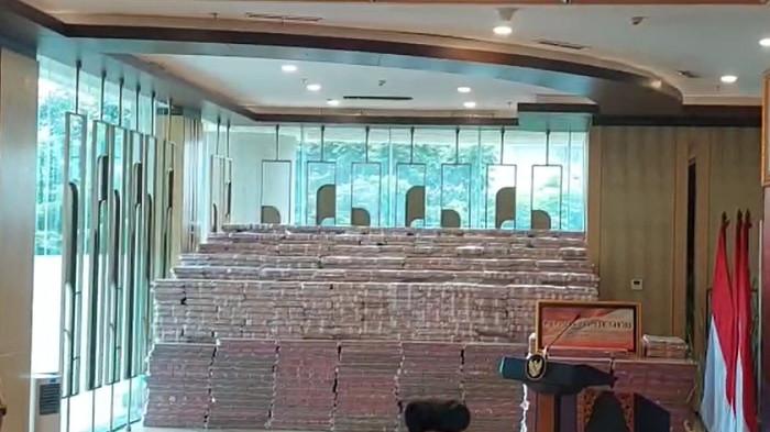 Kejagung Serahkan Uang Rp13,2 Triliun